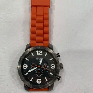Fossil Men’s watch orange